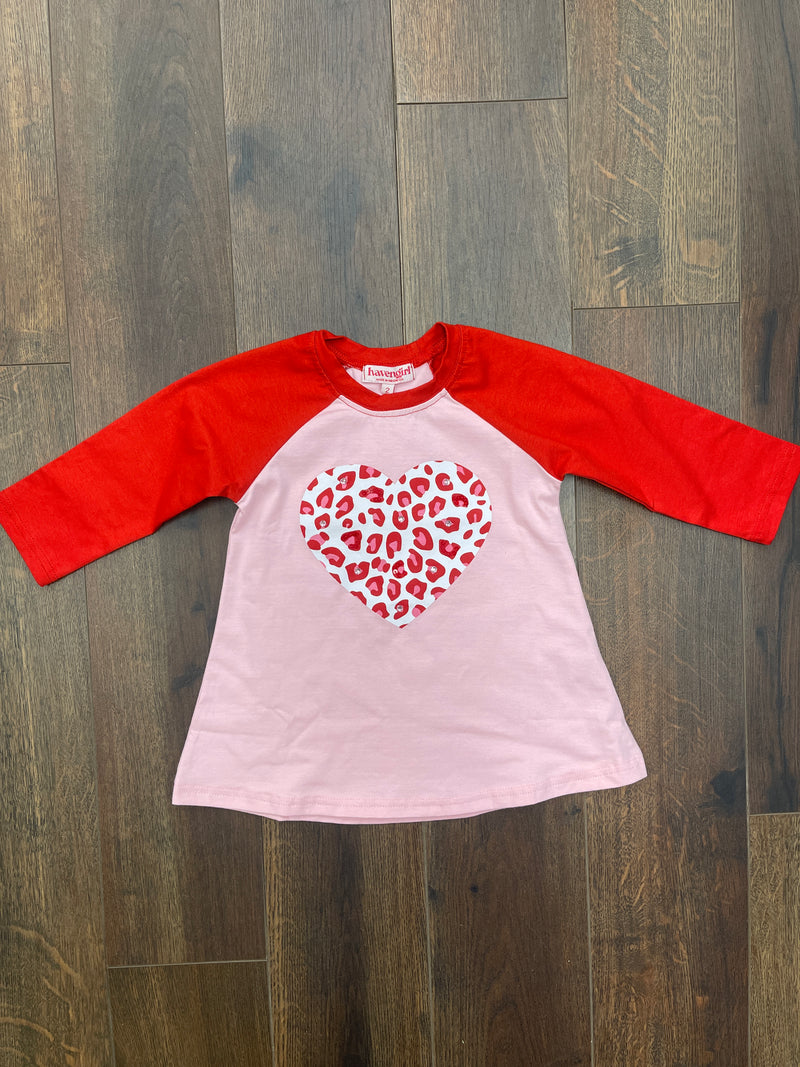 Haven Girl Red Heart Tunic