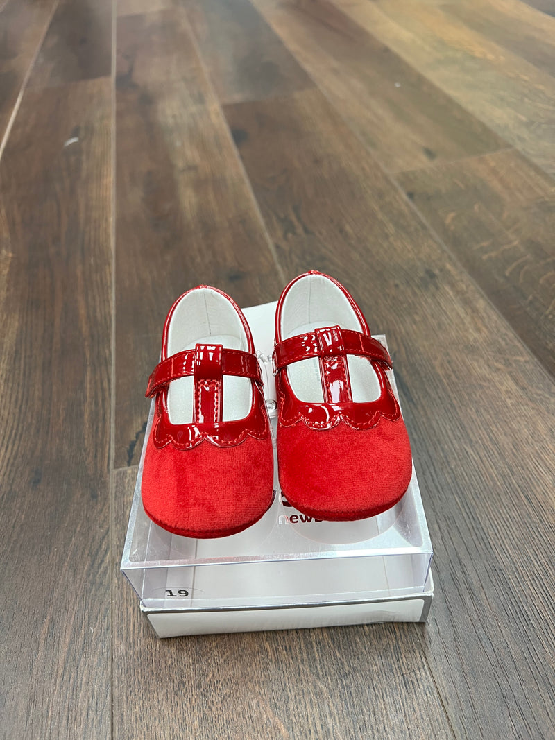 Mayoral Red Suede Shoe