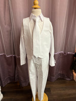 Christie Helene White 3pc Suit