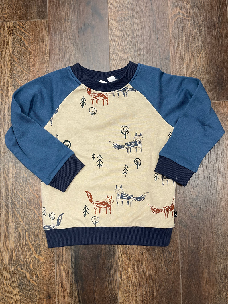 Deux Par Deux. Fox Sweatshirt