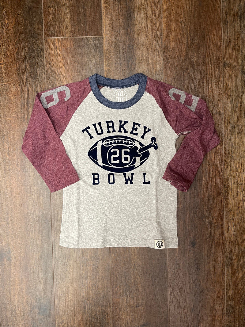 WesandWilly Turkey Bowl LS Tee