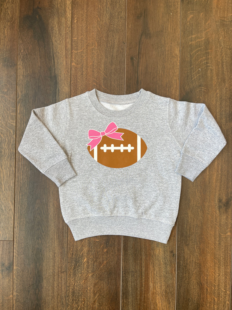 Sweet Wink Pink Football Sweatshirt