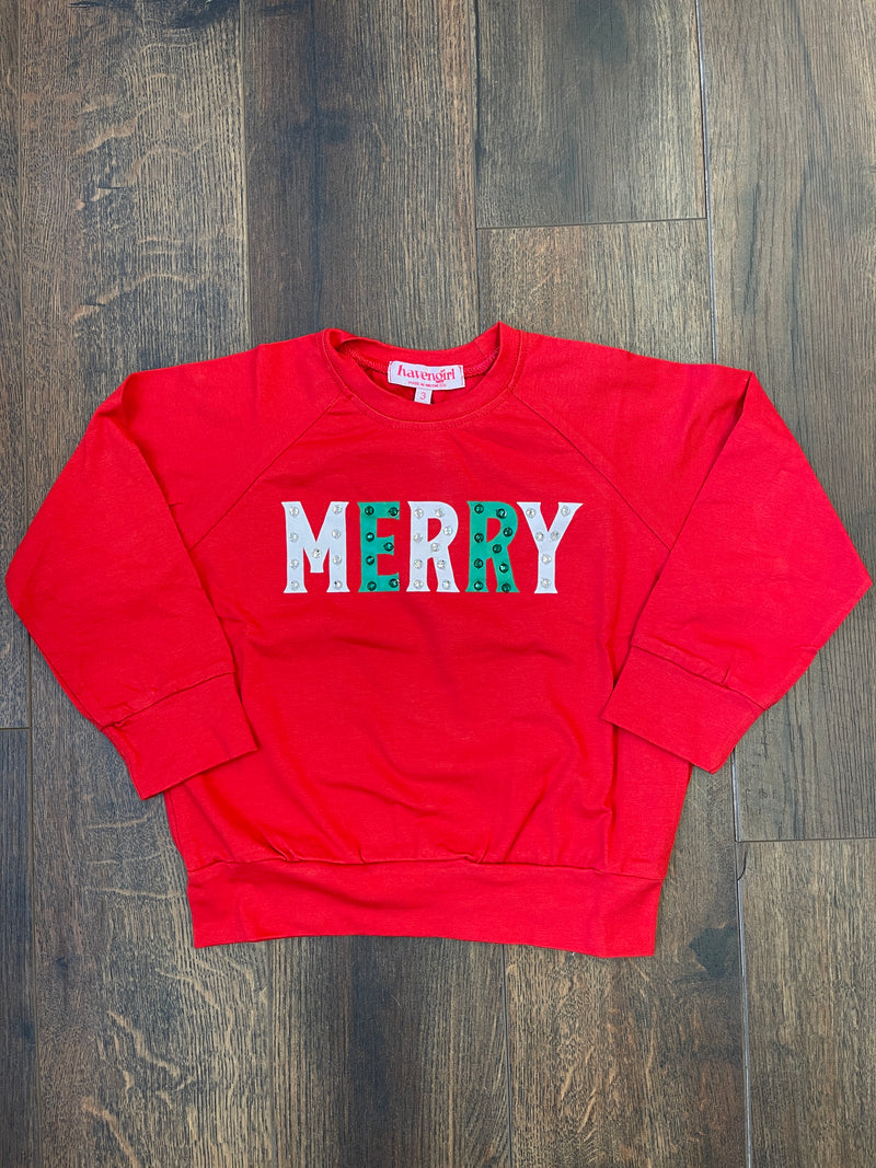 Haven Girl Merry Sweatshirt