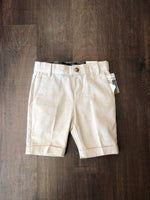 Mayoral Tan Linen Shorts