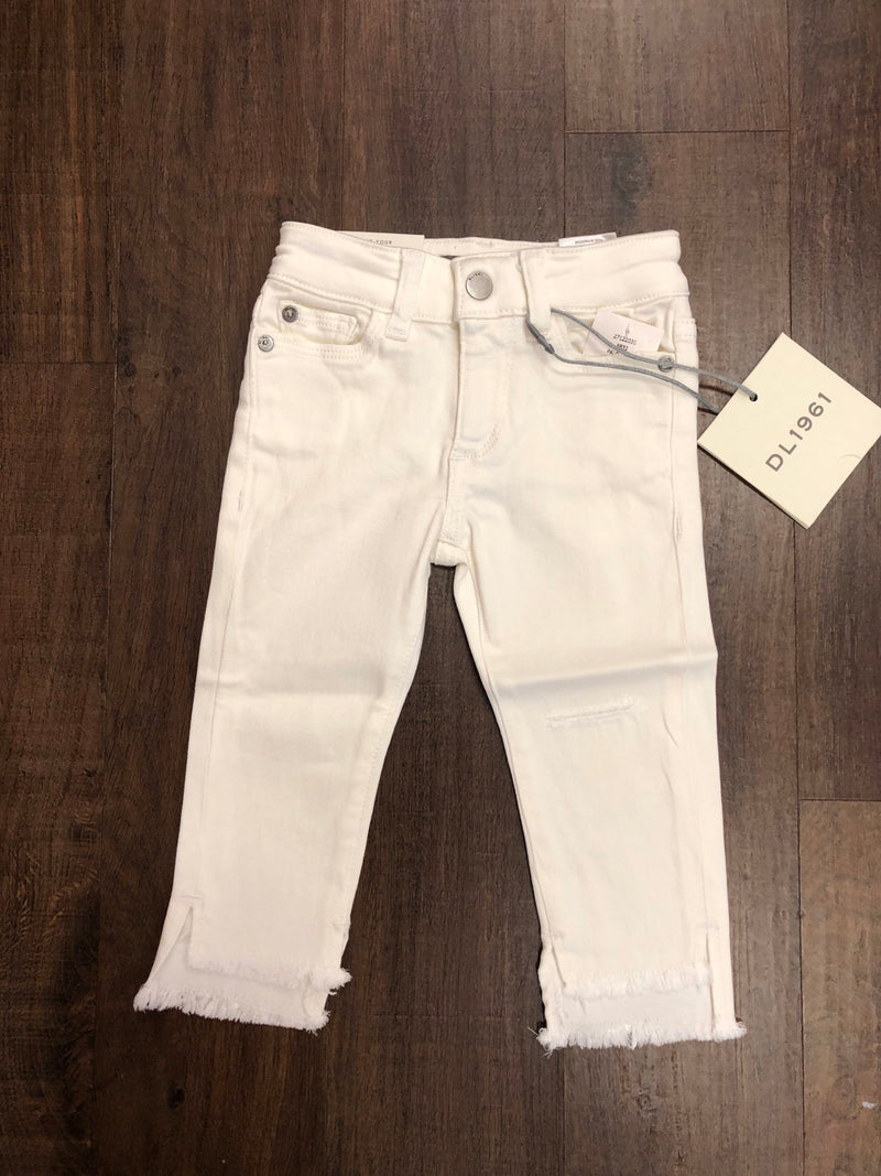 DL 1961 White Chloe Jeans