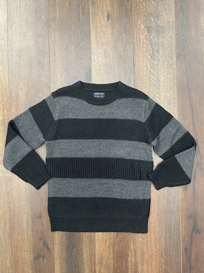 Nukutavake Black & Grey Sweater