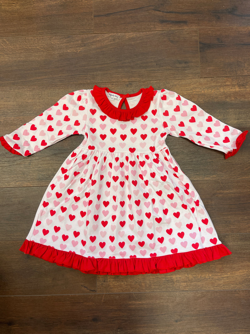 Magnolia Baby Hearts Dress