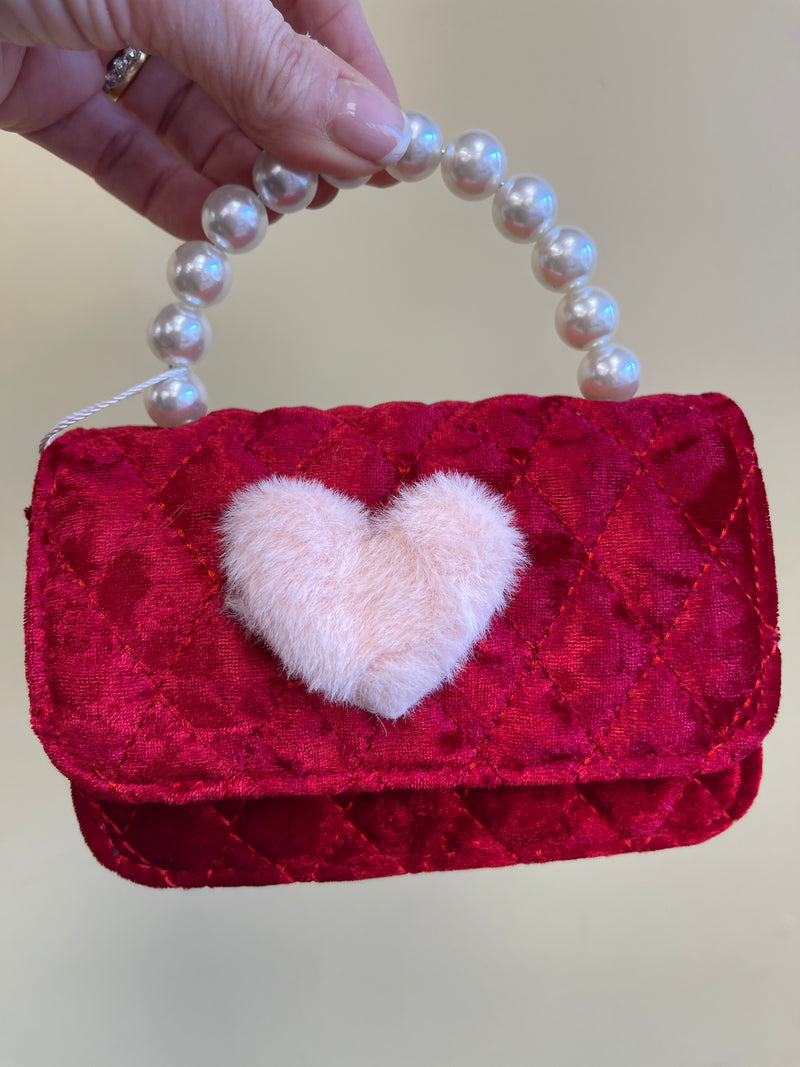 Ce Ce Co Red Heart Bag