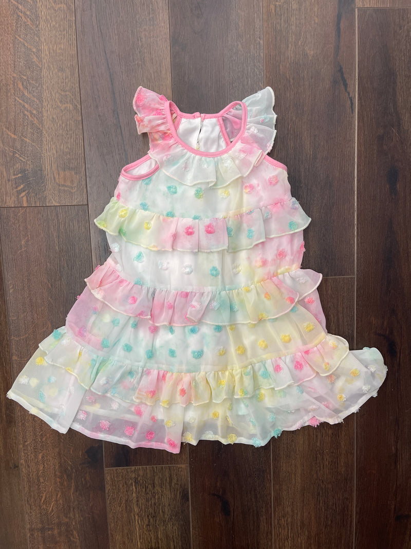 Baby Sara Chiffon Ruffle Dress