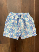 Mish Boys Blue Palms Swim Shorts